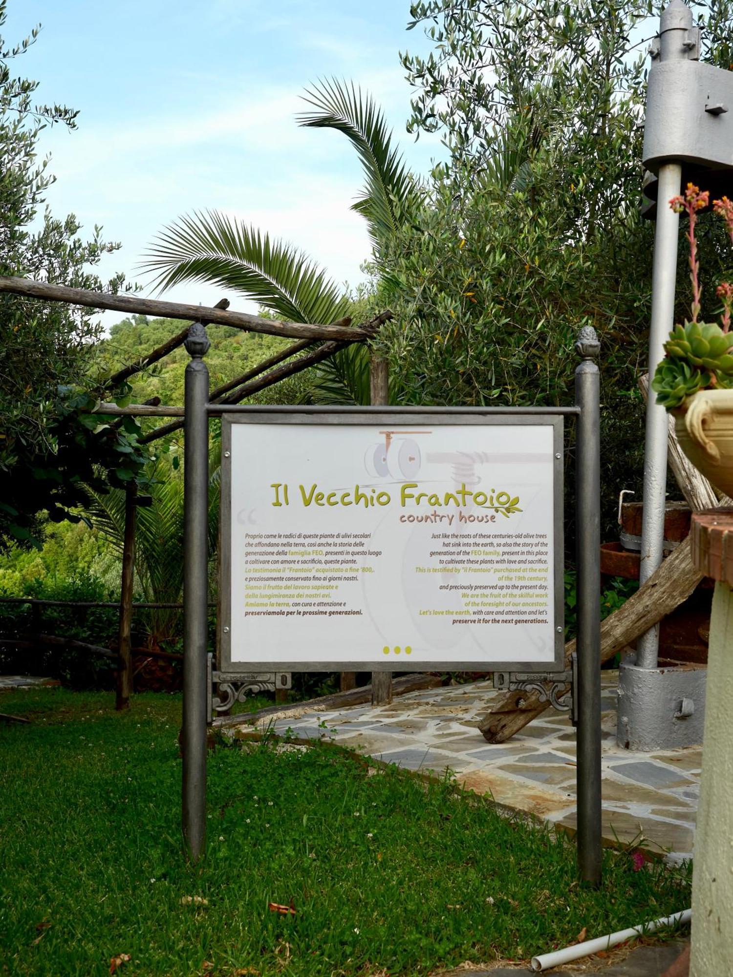 Вилла Il Vecchio Frantoio Stella Cilento Экстерьер фото